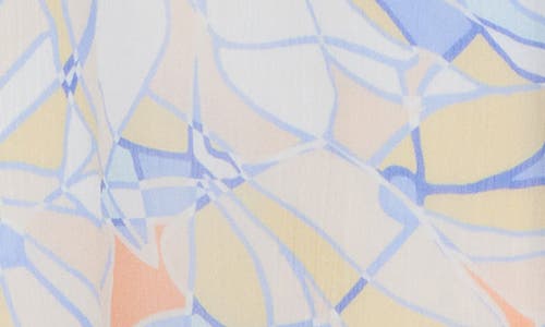 Joie Harper Geometric Top In Hydrangea Multi