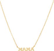MARLYN SCHIFF Mama Pendant Necklace