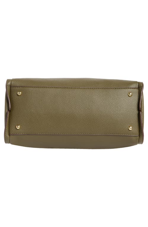Nanette Lepore Ariana Triple Section Shoulder Bag In Green