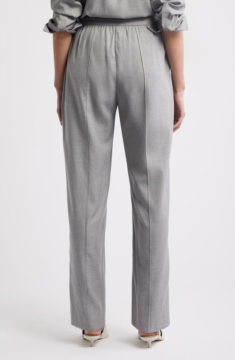 Nordstrom Jet Set Pull-On Twill Pants, Alternate, color, Medium Grey Heather