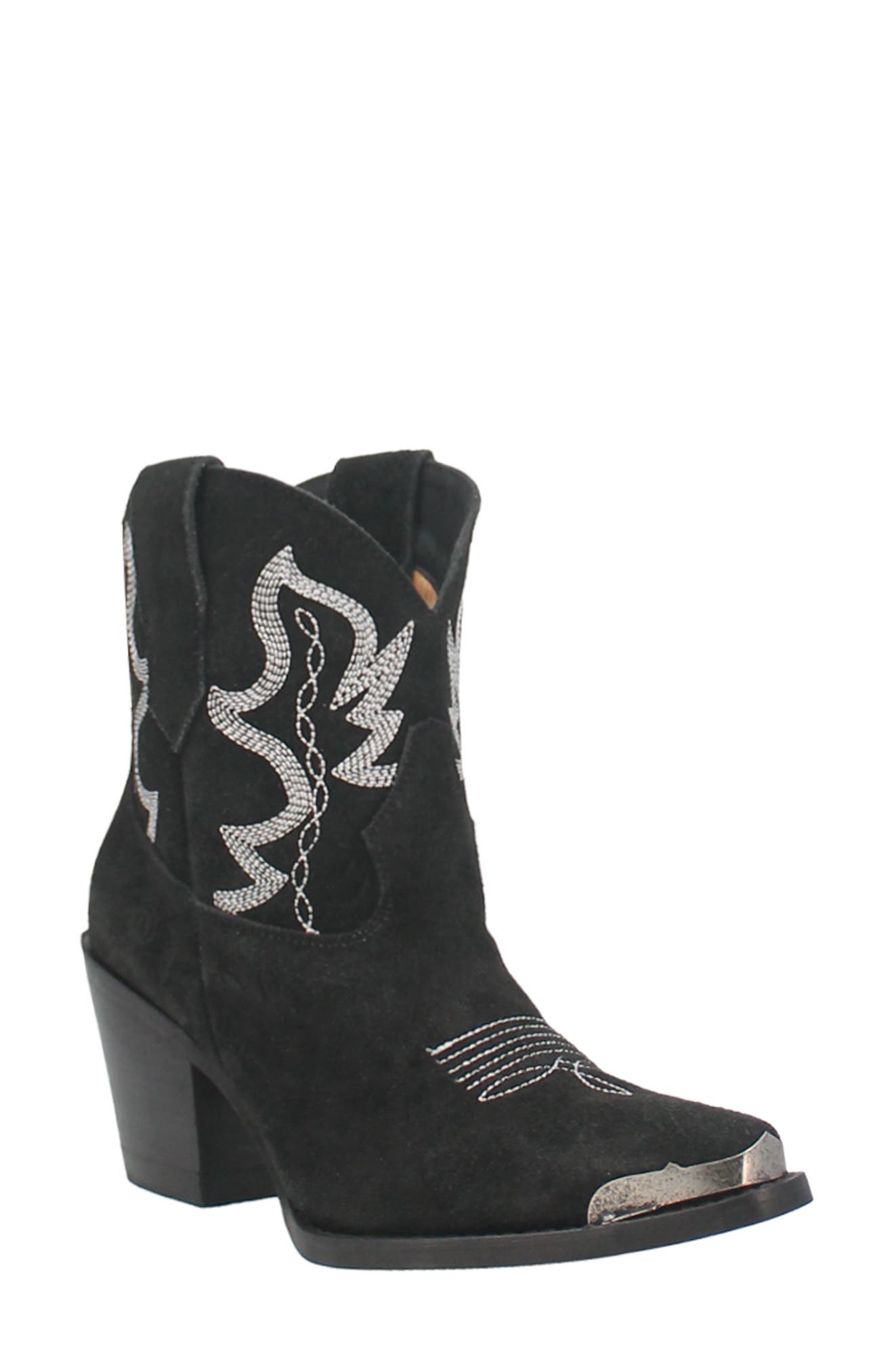 Dingo Joyride Suede Cowboy Boot, Main, color, 