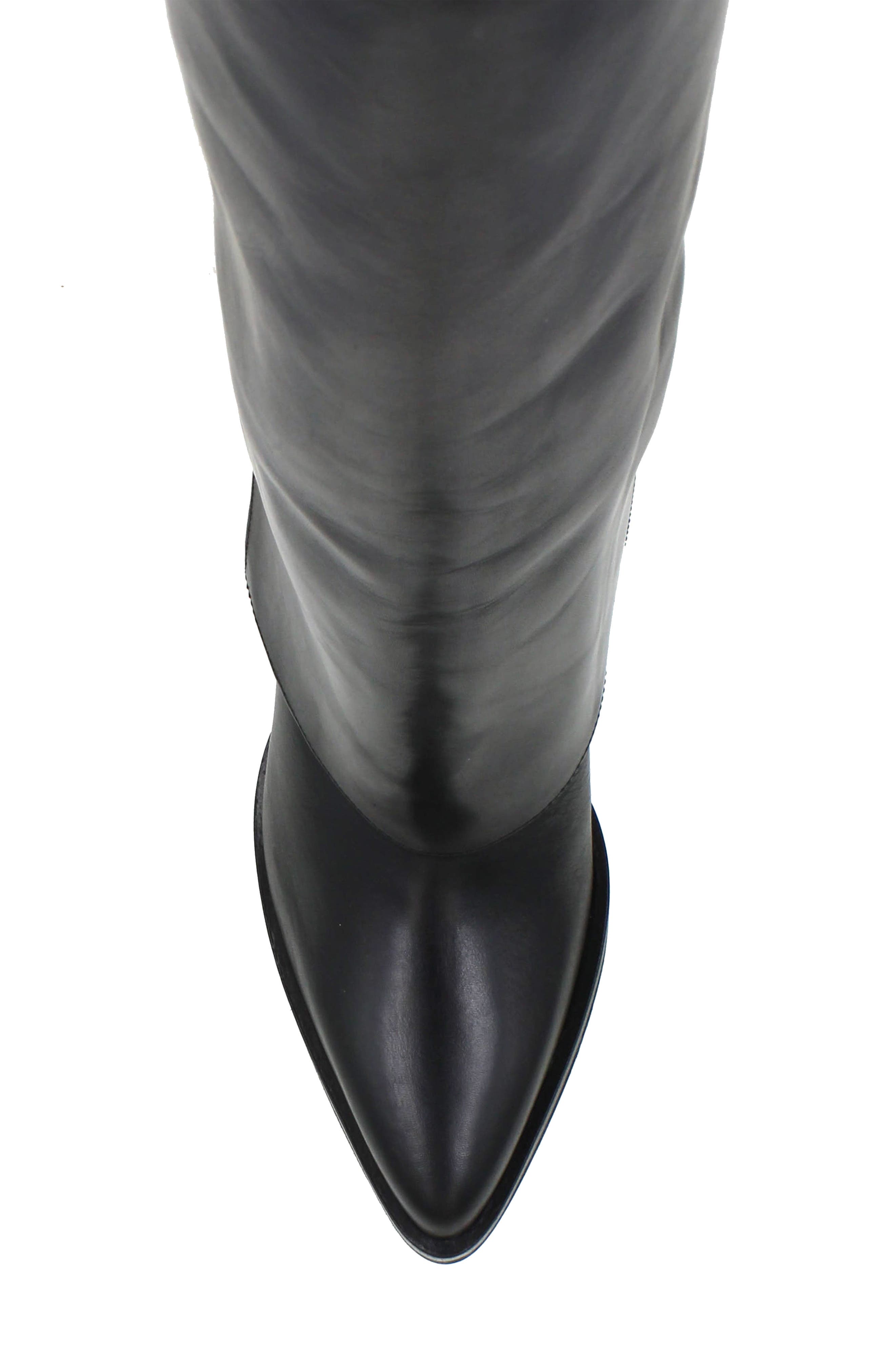 ZIGIny Mauda Boot, Alternate, color, Black Leather