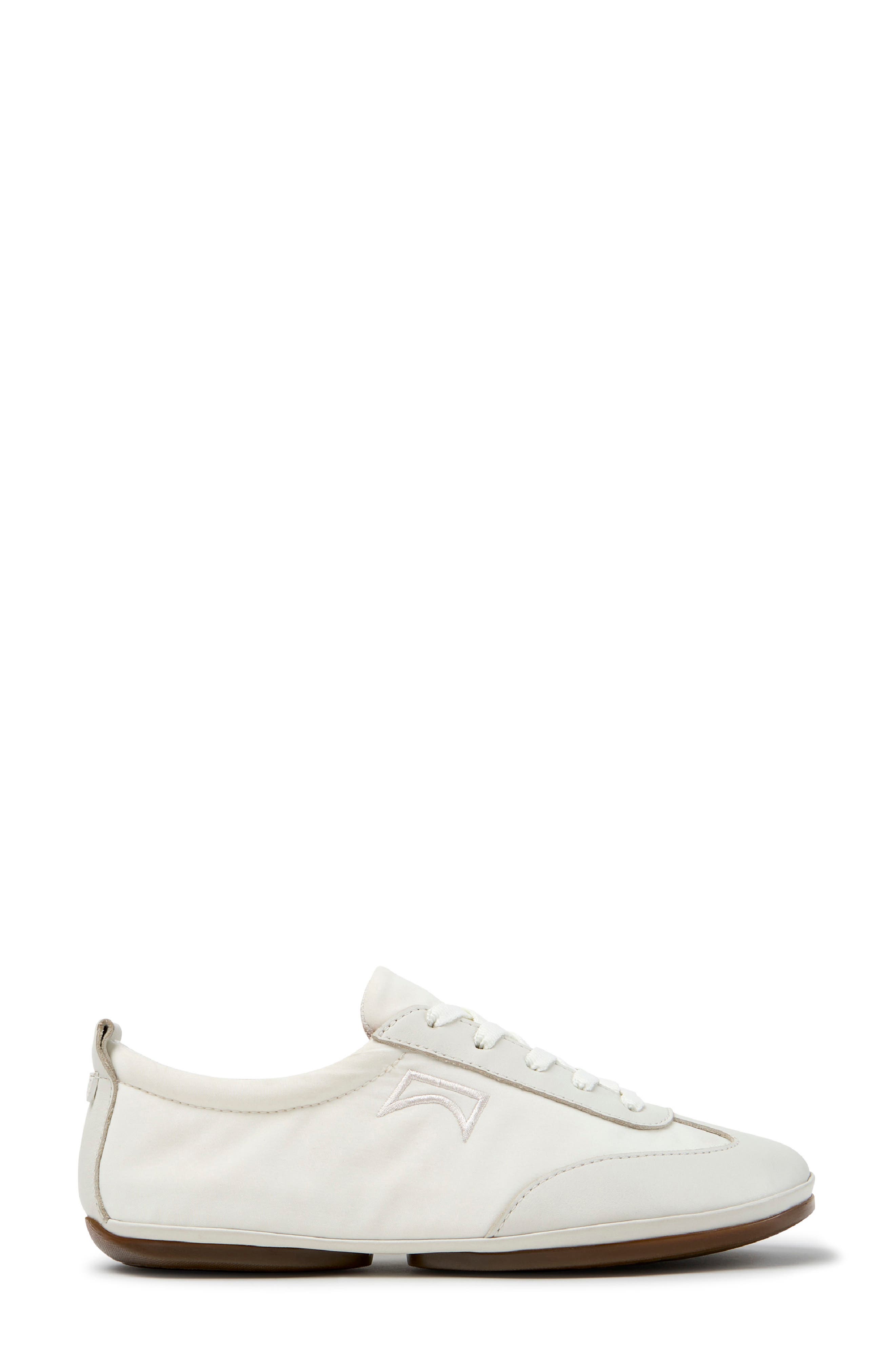 Right Nina Sneaker, Alternate, color, WHITE NATURAL