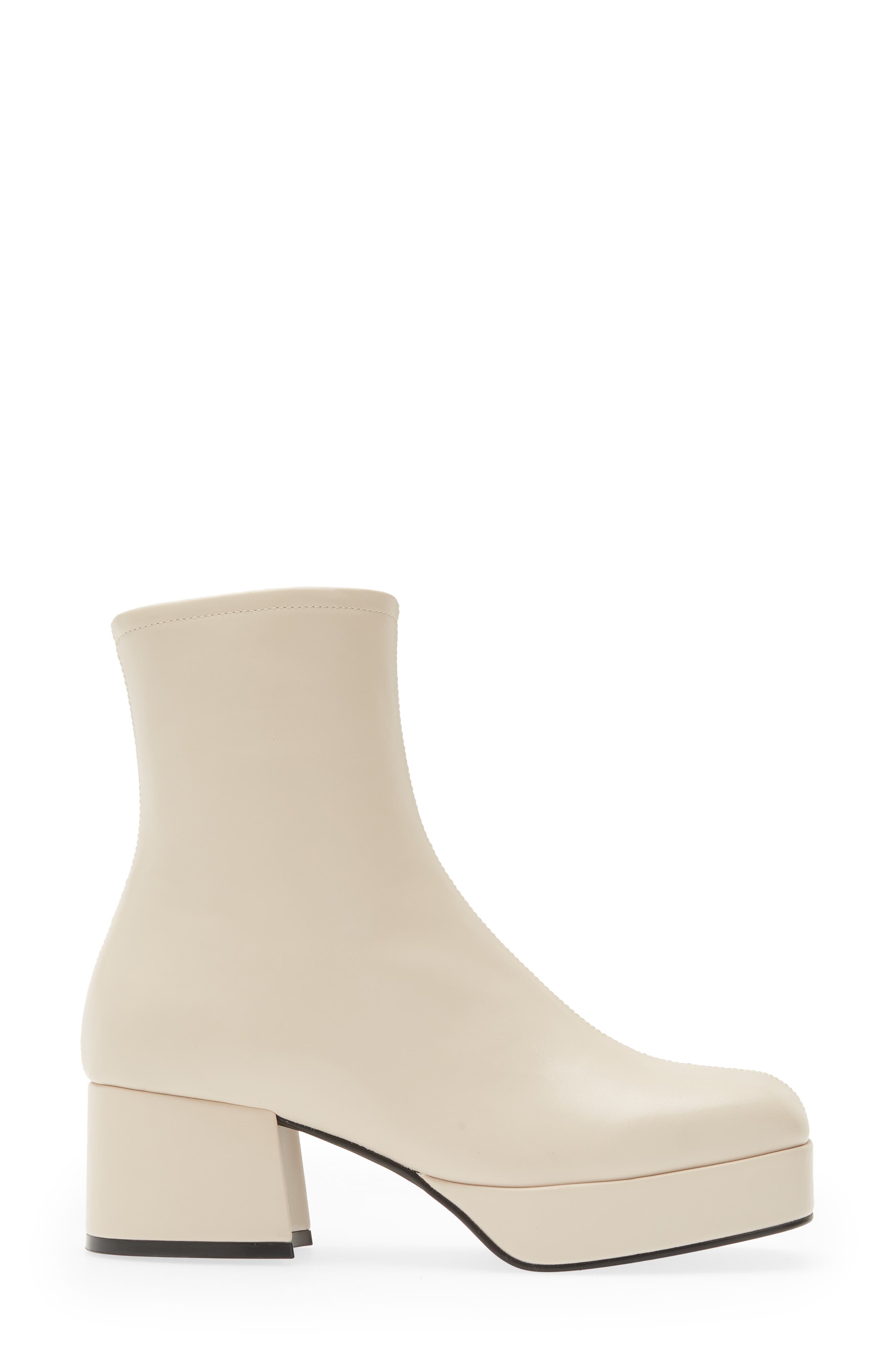 Platform Boot, Alternate, color, CREAM