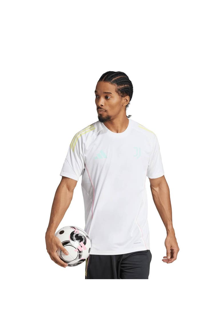 Men's adidas  White Juventus 2025/26 AEROREADY Training Jersey, Main, color, White