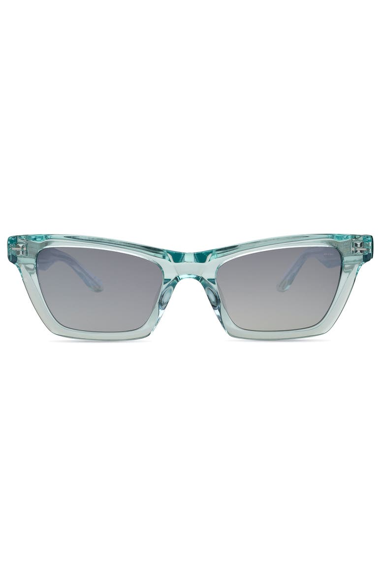 Audacia Sunglasses, Main, color, Transparent Aqua