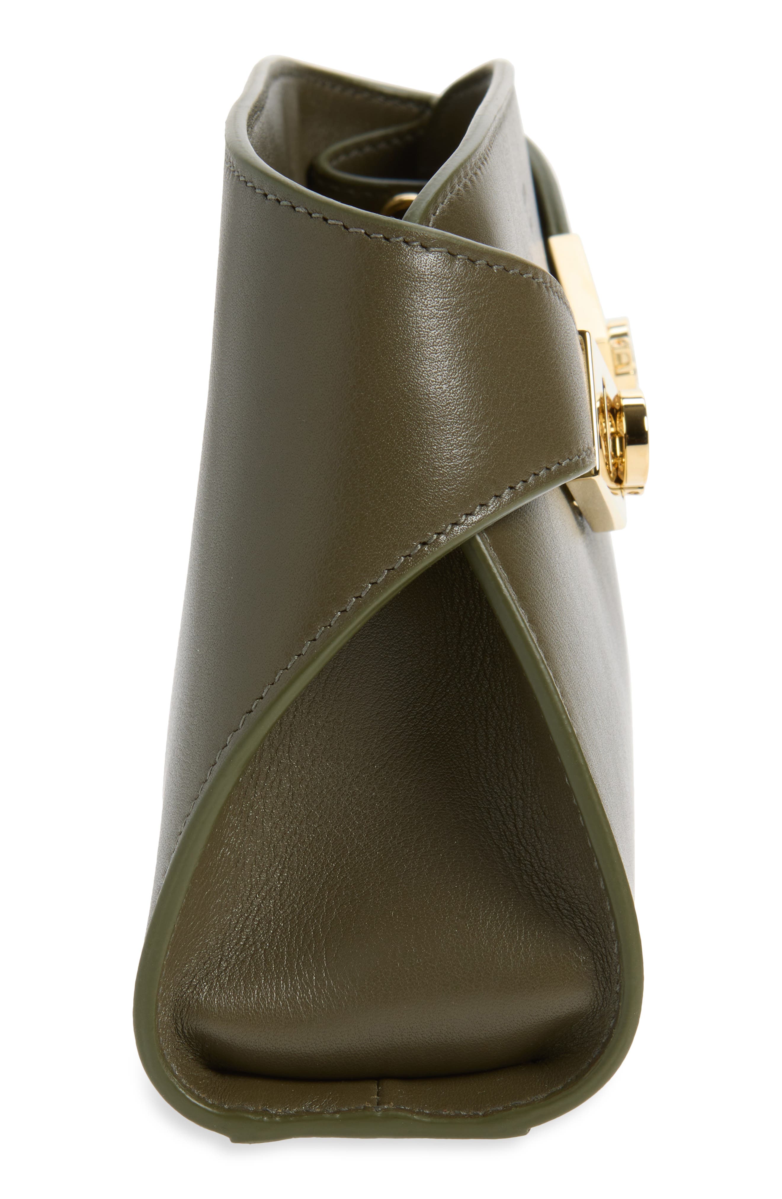 Hug Soft Leather Convertible Bag, Alternate, color, NEW OLIVE