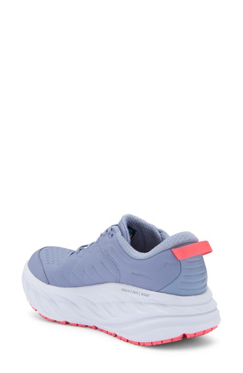 Hoka Bondi Sr Water Resistant Running Shoe In Purple