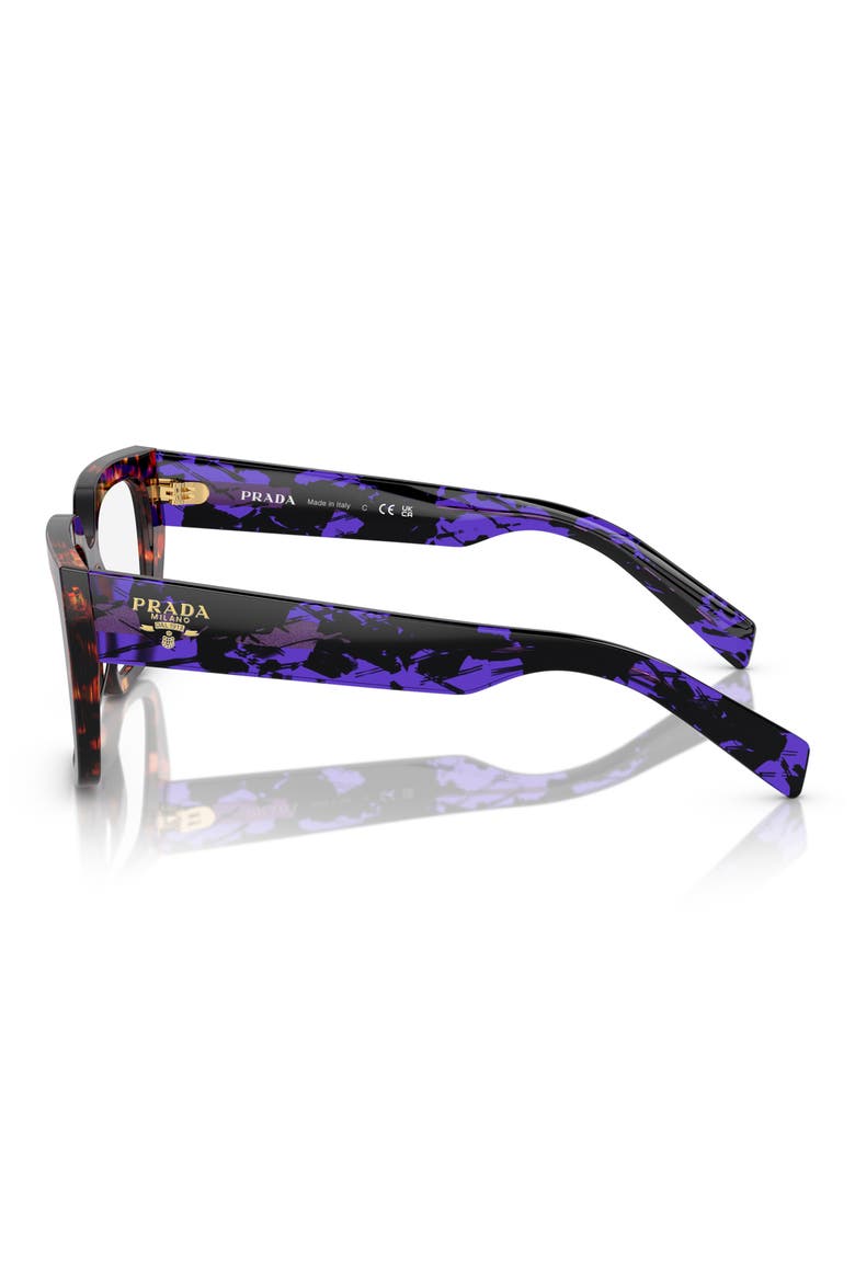 52mm Square Optical Glasses, Alternate, color, HAVANA