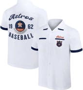 Darius Rucker Collection by Fanatics Men's Darius Rucker Collection by Fanatics White Houston Astros Bowling Button-Up Shirt