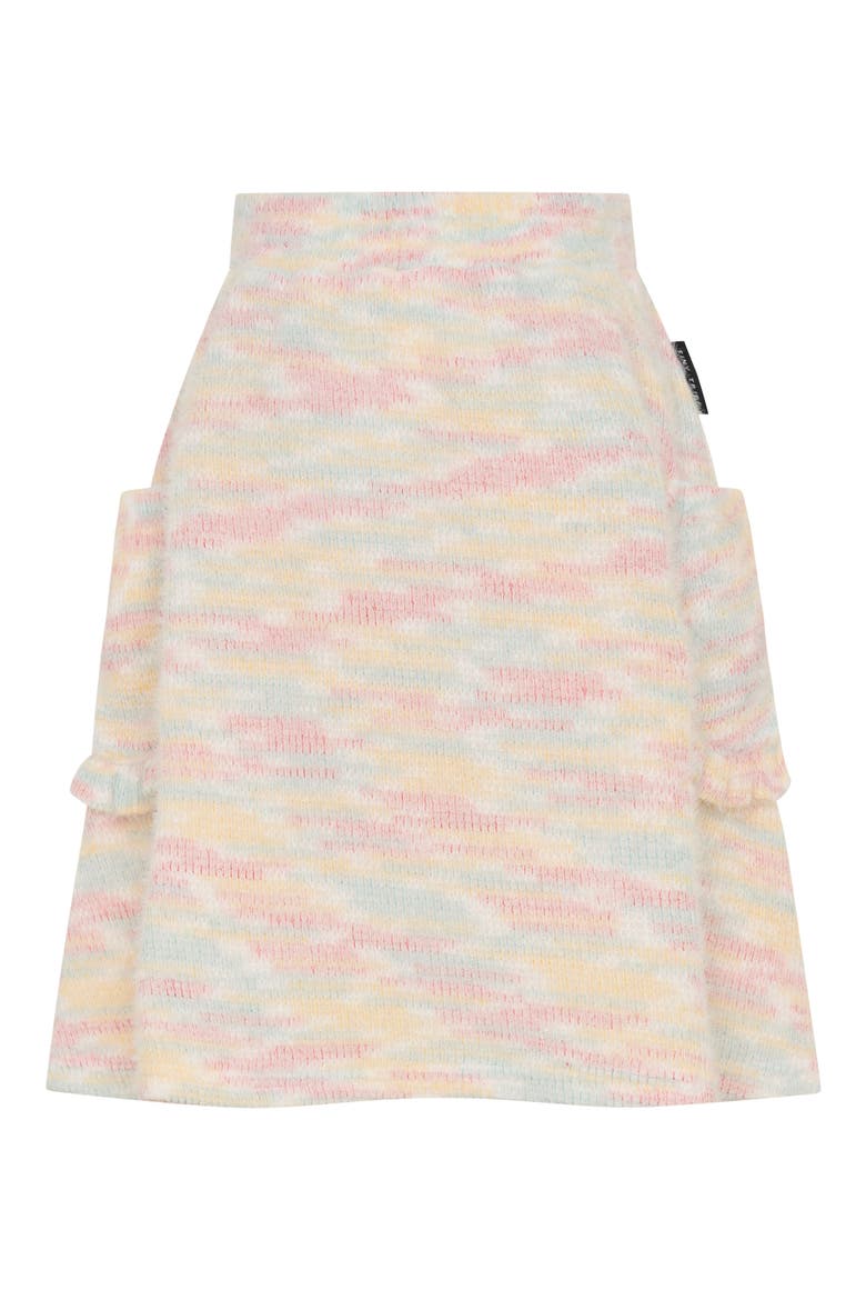 Kids' Frill Pocket Sweater Skirt, Alternate, color, PINK MULTI