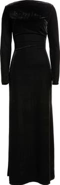 Sonya Moda Fiore Cutout Velvet Dress