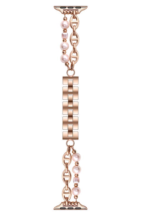 Luna Imitation Pearl Apple Watch® Bracelet Watchband