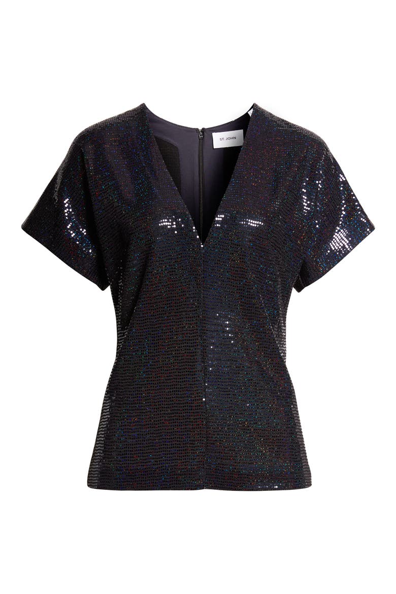 Sequin Dolman Sleeve Top, Alternate, color, MIDNIGHT METALLIC MULTI