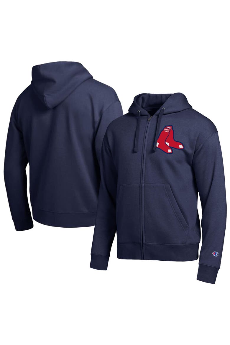 Men's Champion Navy Boston Red Sox All-Star Full-Zip Hoodie, Main, color, Navy