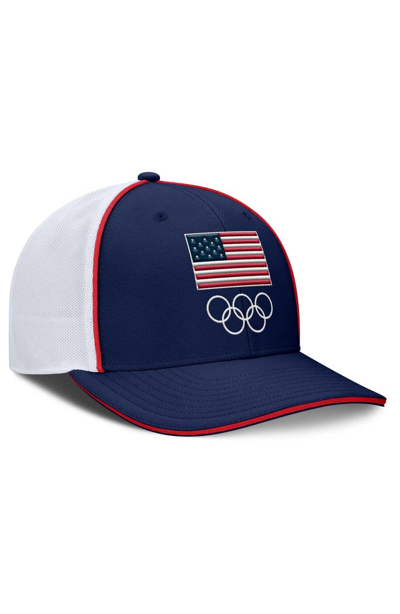 FANATICS Men's Fanatics  Navy Team USA Contest Adjustable Hat, Alternate, color, Navy