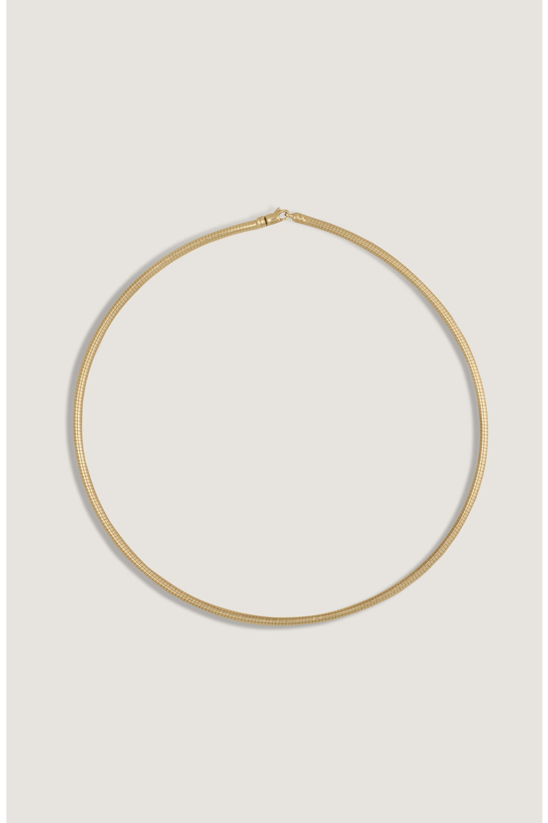Heirloom Curved Chain Necklace, Main, color, Gold