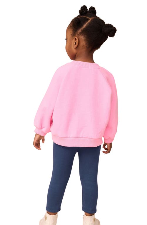 Next Kids' Knee Patch Leggings In Blue