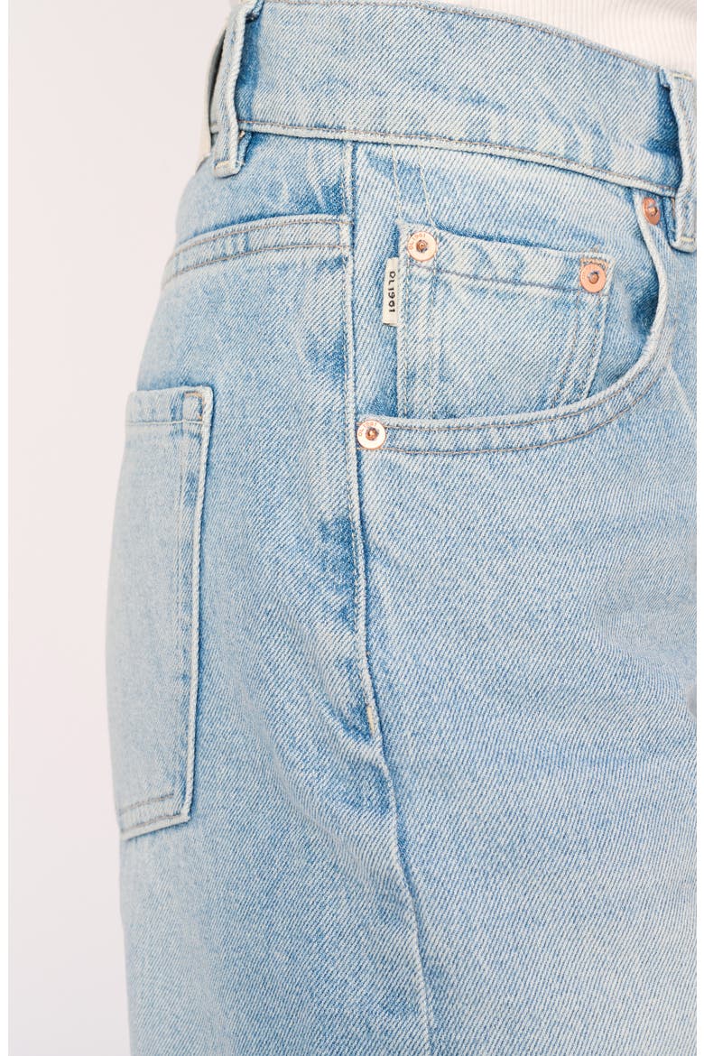 Taylor High Waist Barrel Jeans, Alternate, color, VINTAGE LIGHT VINTAGE