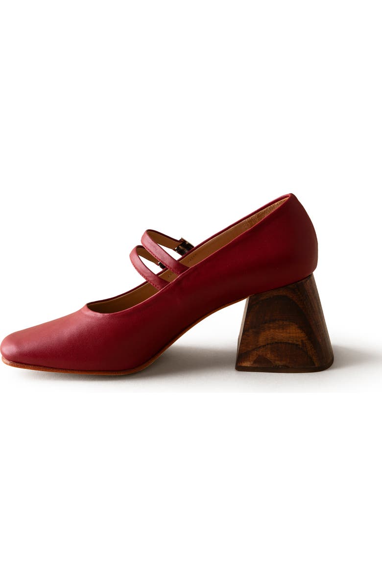 Huma Blanco Perry Mary Jane Pump, Alternate, color, Cherry