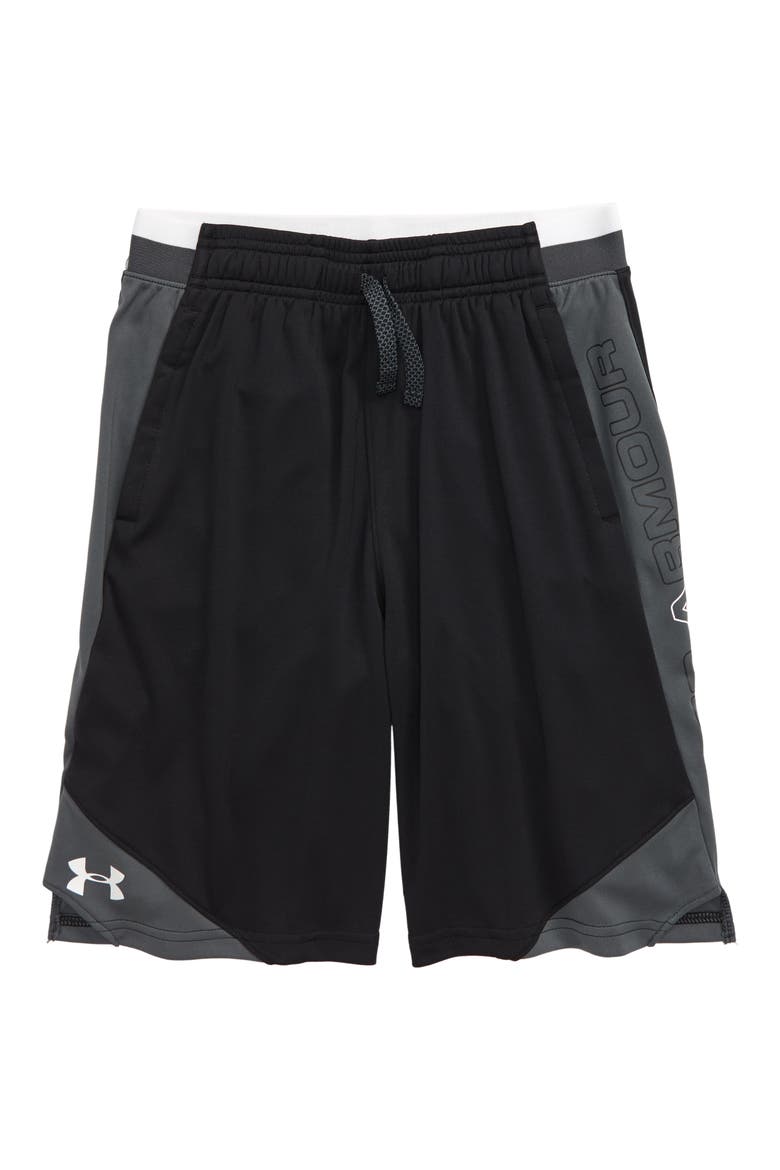 Stunt 2 Shorts, Main, color, BLACK/ PITCH GRAY
