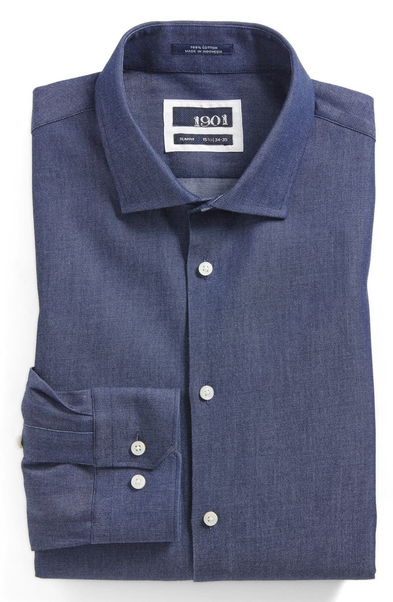 1901 trim fit dress shirt TBCSP3100110