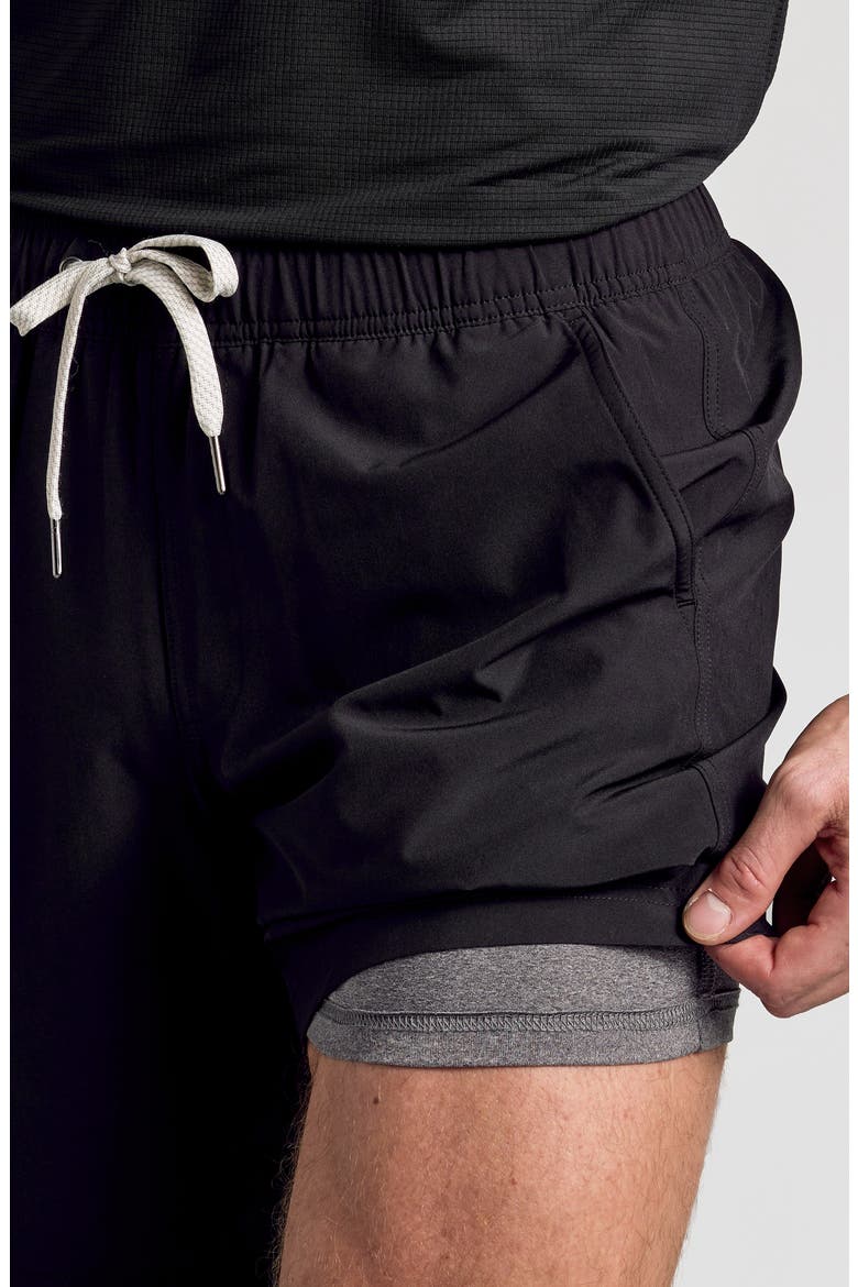 9-Inch Active Quick Dry Shorts, Alternate, color, BLACK