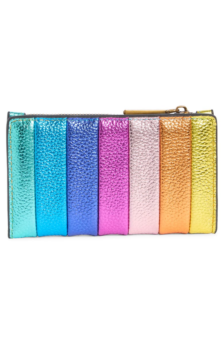 Kurt Geiger London Kensington Leather Bifold Wallet, Alternate, color, Blue Multi
