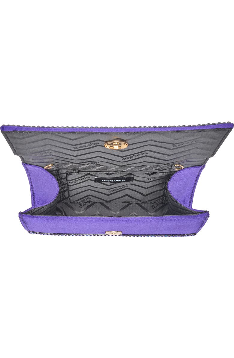 Olga Berg Liv Crystal Clutch, Alternate, color,