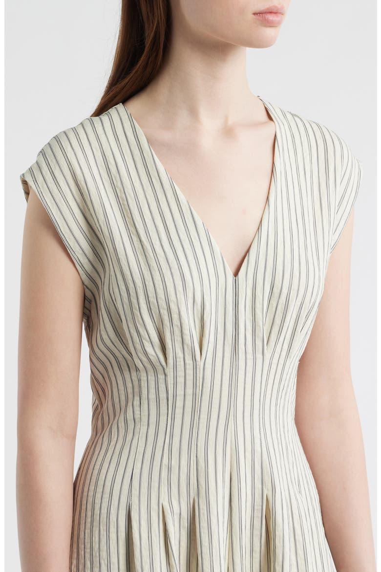 Ines Variegated Stripe Maxi Dress, Alternate, color, CREAM STRIPE