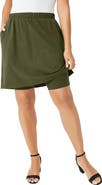 Jessica London Everyday Stretch Cotton Skort