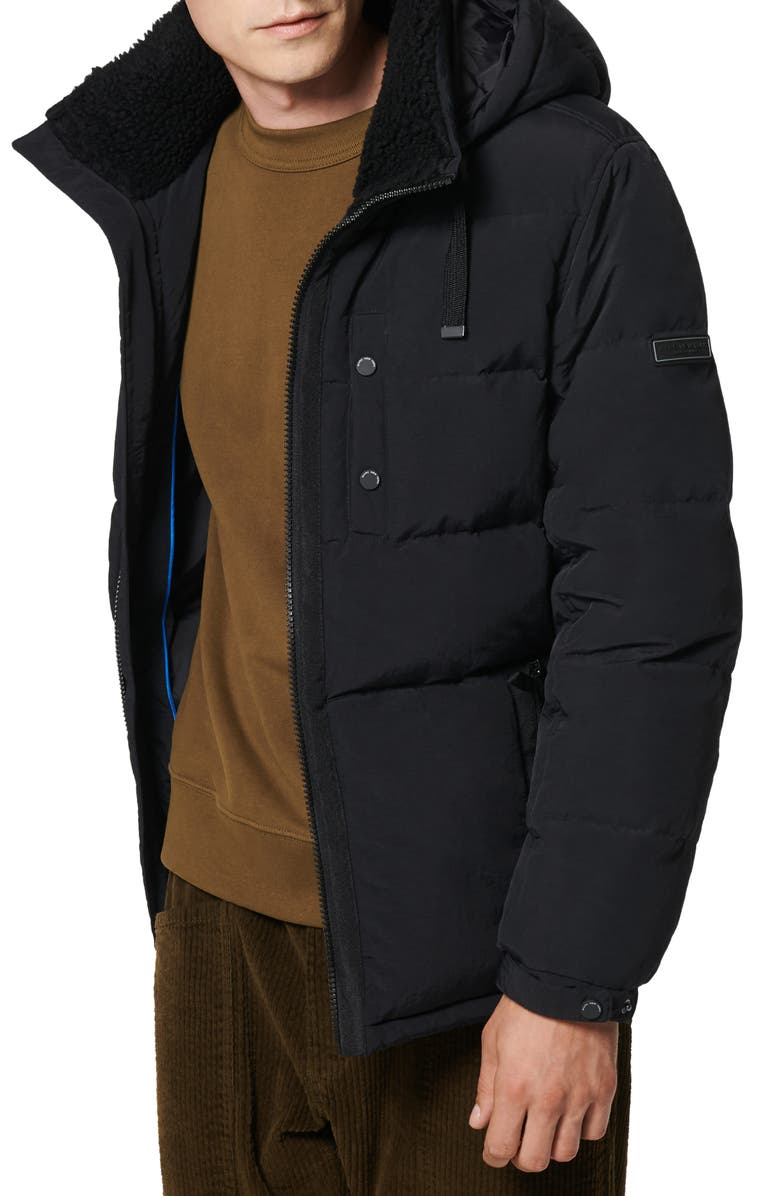 Marc New York Hubble Faux Fur Collar Water Resistant Puffer Coat, Alternate, color, 