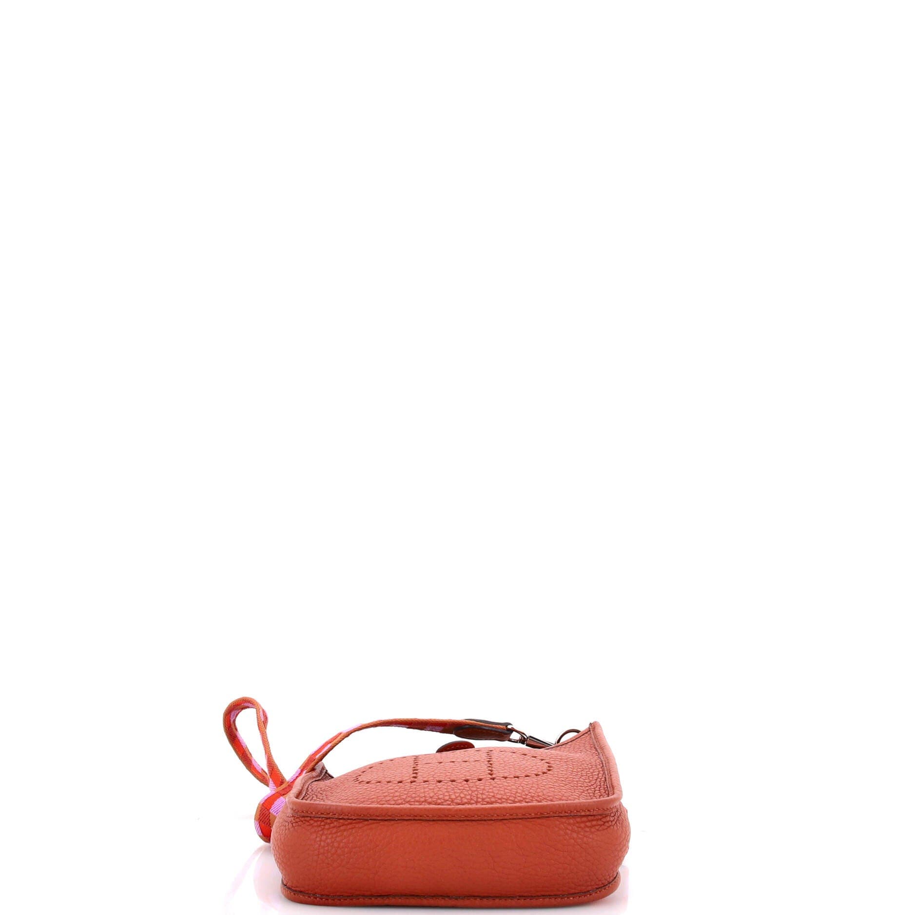 Pre-Owned Hermes Evelyne Bag Gen III Clemence TPM, Alternate, color, Cuivre