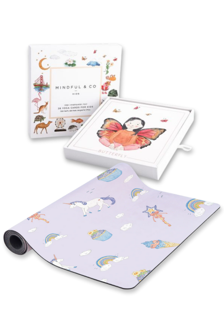 Beginner Yoga Bundle, Main, color, Enchanted Print