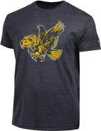 Champion Men's Champion  Black Iowa Hawkeyes Vintage Triumph Tri-Blend T-Shirt