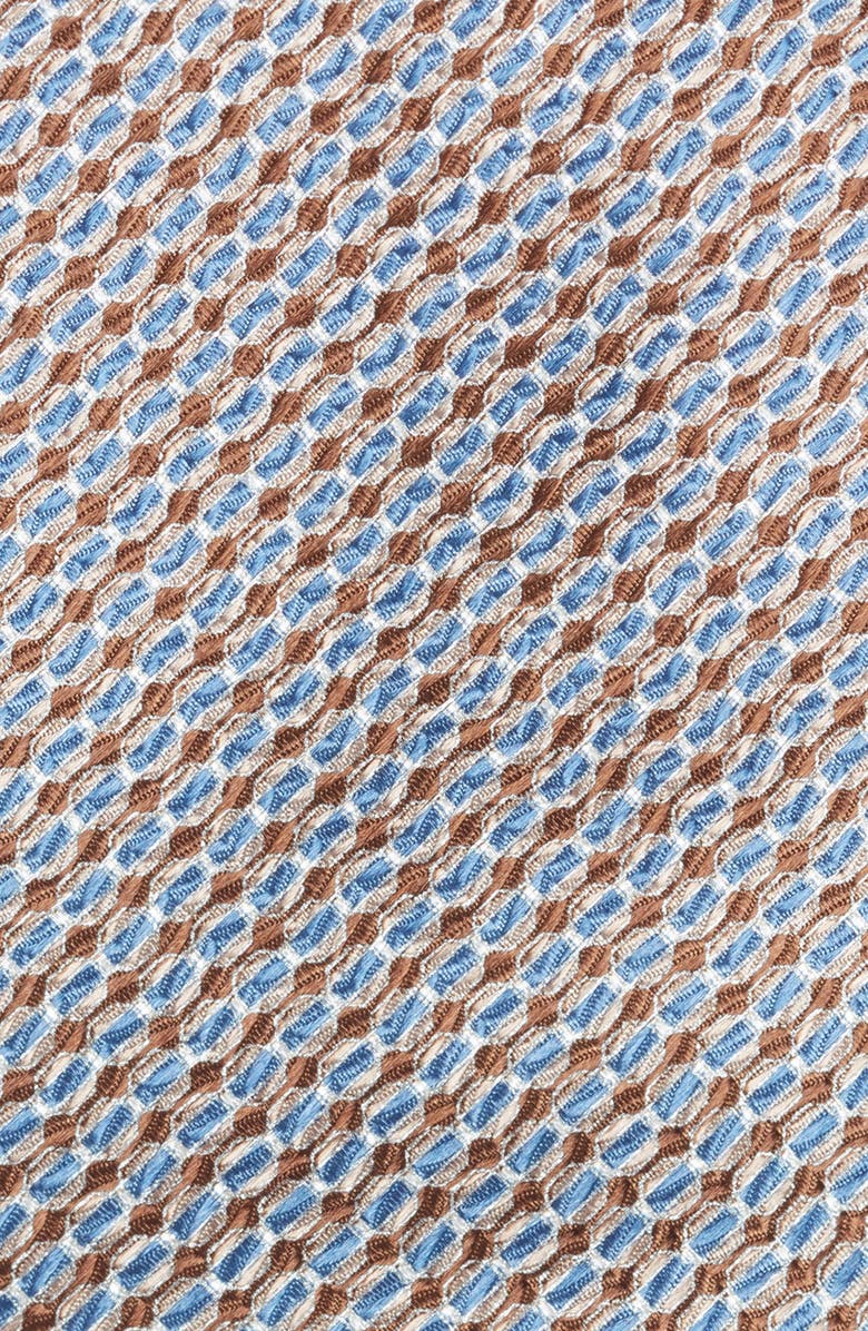 Brioni Neat Silk Tie, Alternate, color, 