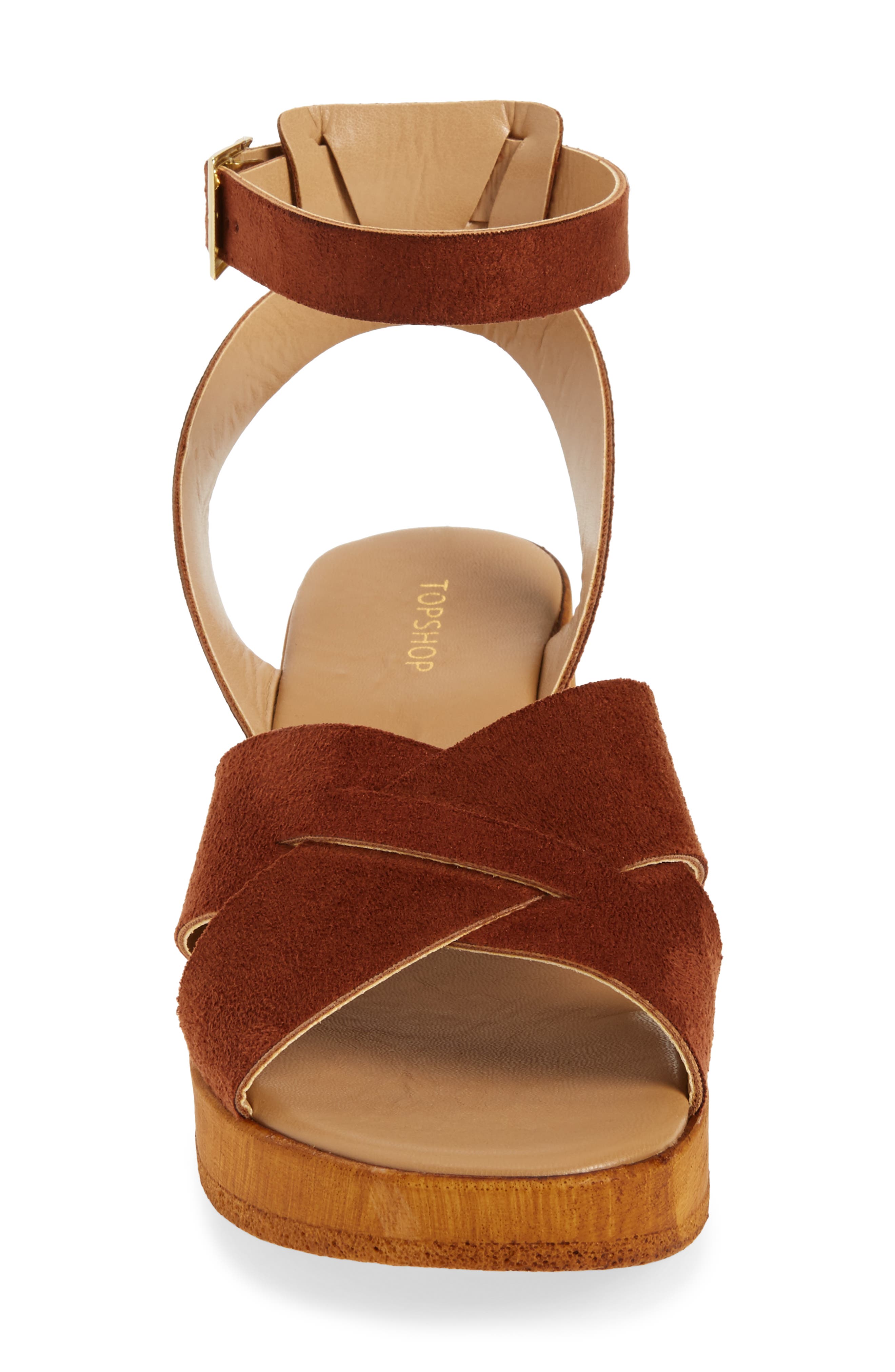 Topshop Dolly Block Heel Sandal, Alternate, color, 