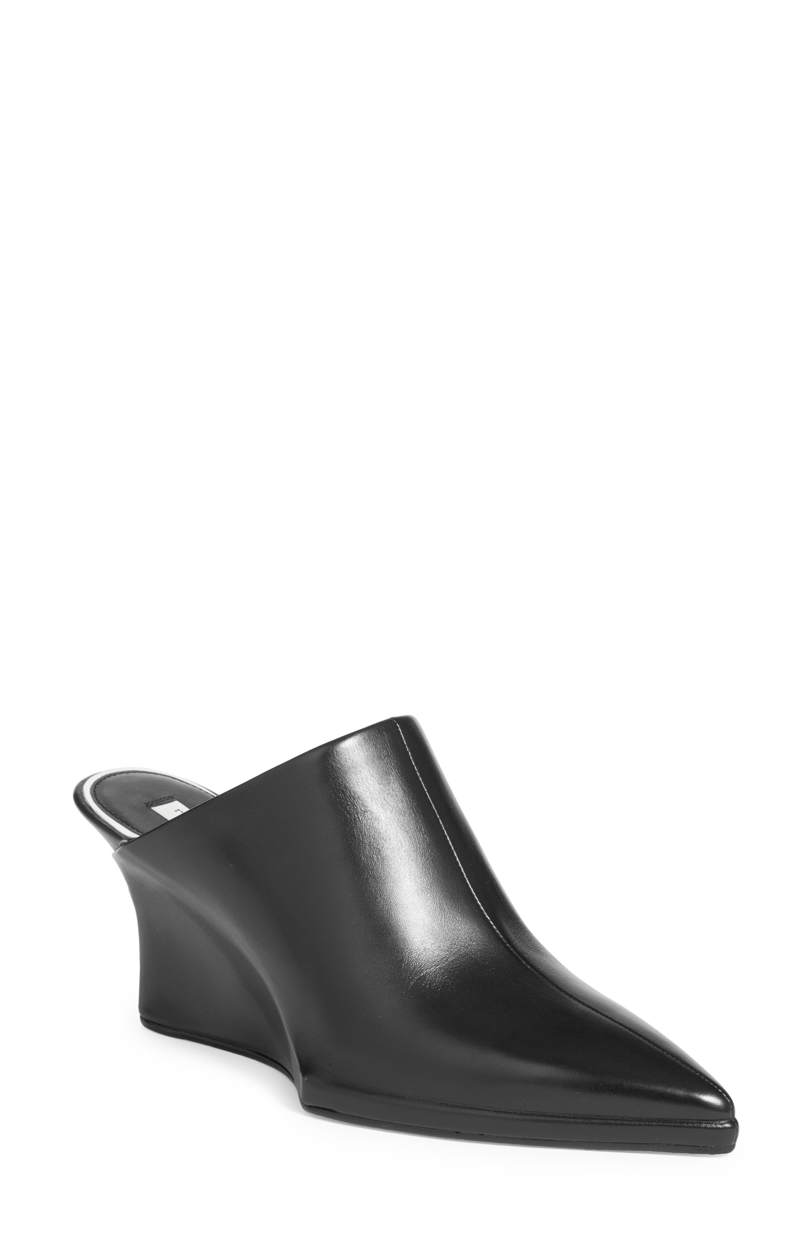 rag & bone Eclipse Wedge Mule, Main, color, Black