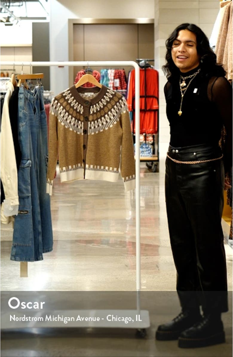 Fair Isle Frankfort Cardigan, sales video thumbnail