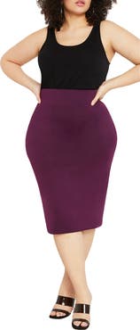 ELOQUII Neoprene Pencil Skirt