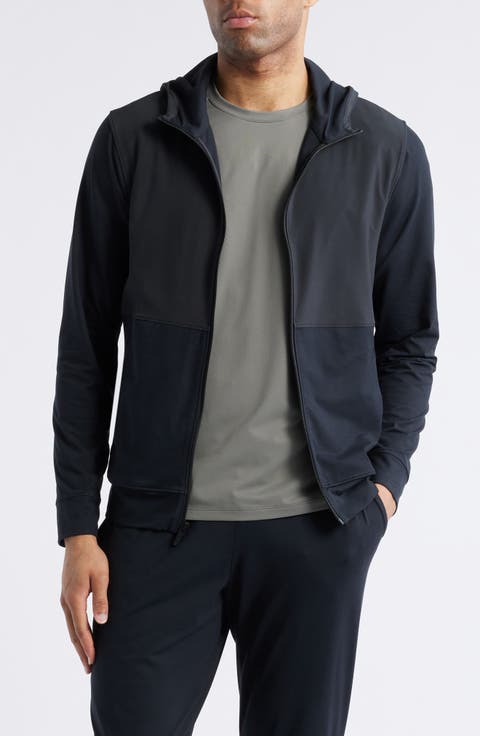 Live In Hybrid Zip Hoodie