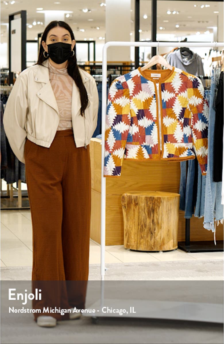 Hafileal Quilted Cotton Jacket, sales video thumbnail