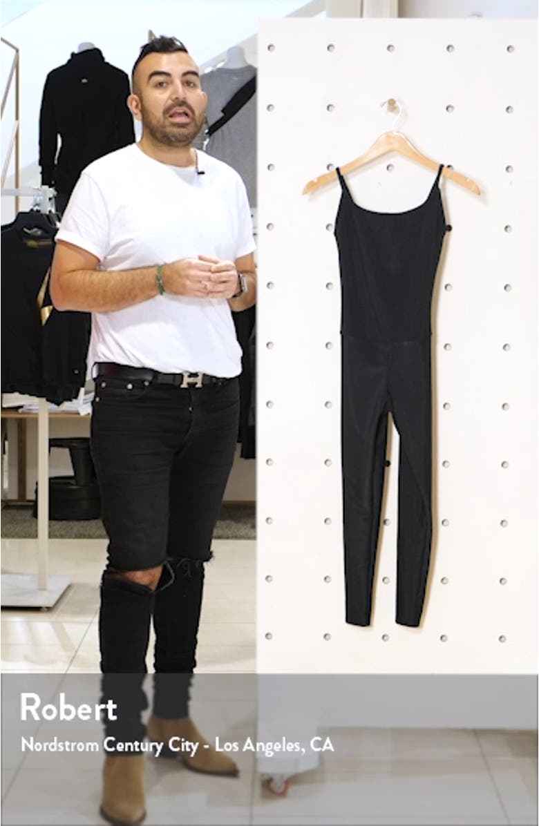Sleeveless Rib Jumpsuit, sales video thumbnail