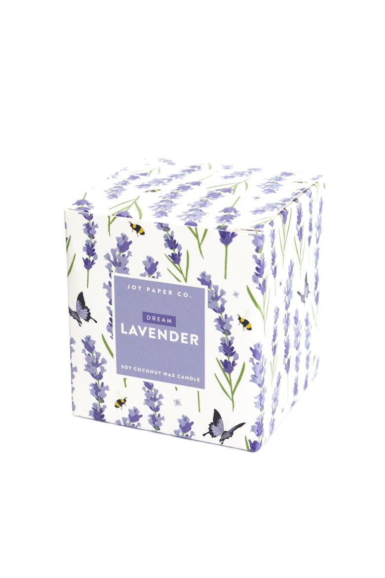 Dream Coconut Soy Candle, Alternate, color, Lavender