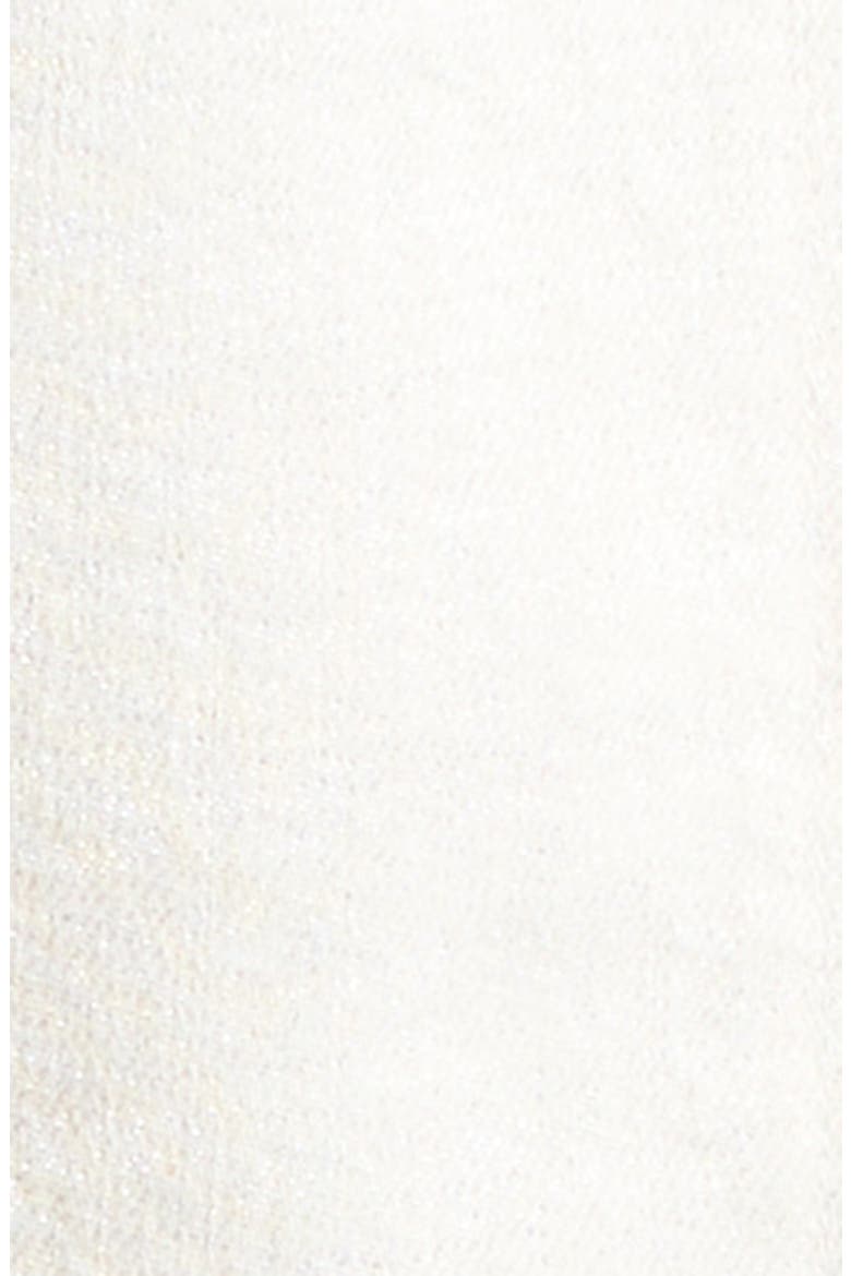Peak Lapel Metallic Vest, Alternate, color, IVORY