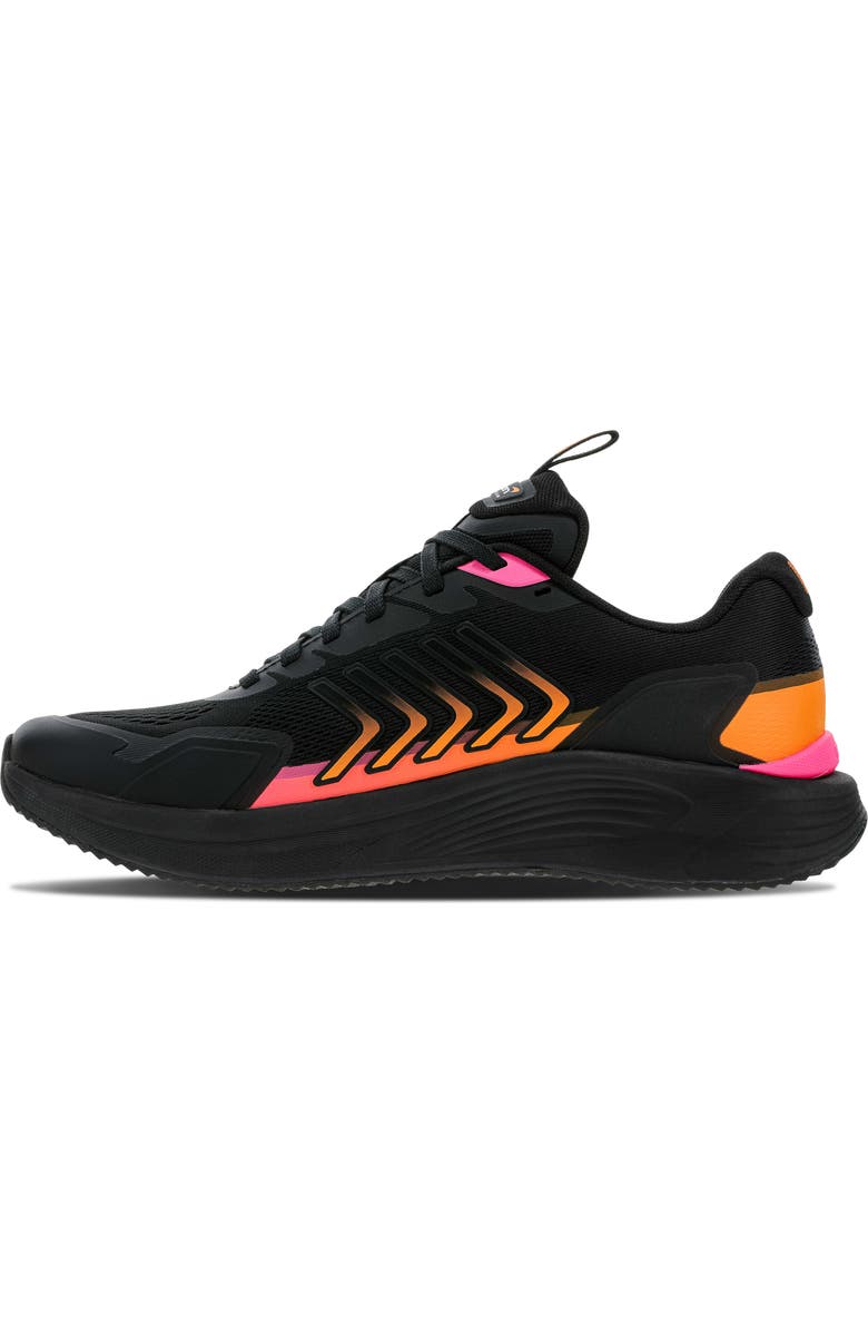 K-Swiss x McLaren Aero-Active Sneaker, Alternate, color, Black/ Papaya