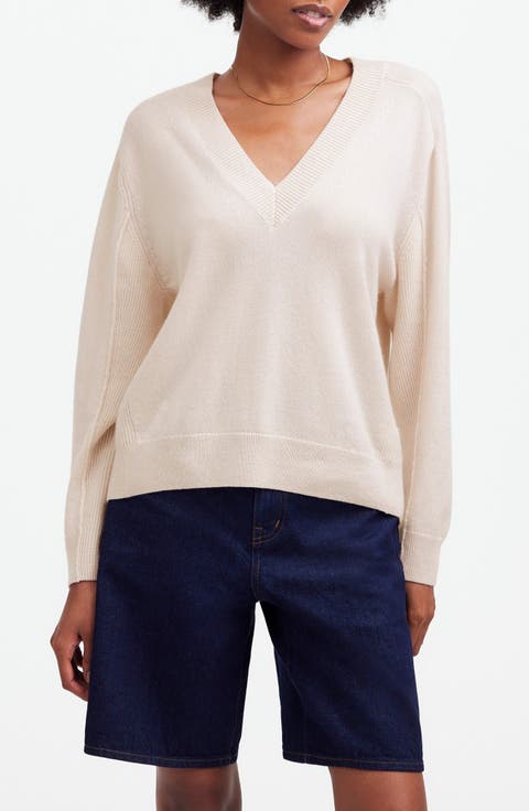 V-Neck Cashmere Sweater