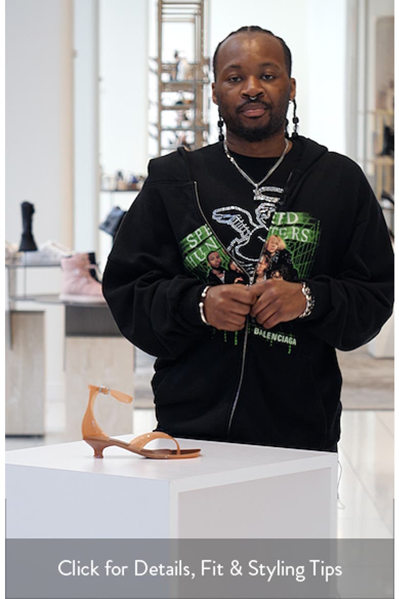 Gummy Ankle Strap Sandal video