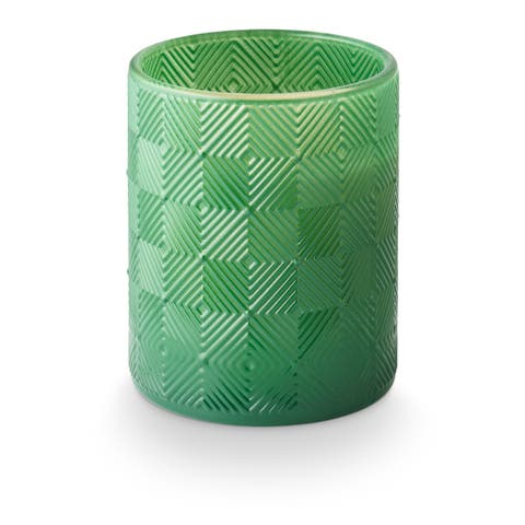 ILLUME Sun Terrace Magnolia Textured Glass Candle