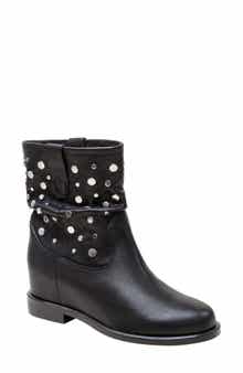 Linea Paolo Terry Studded Slouchy Bootie